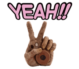 Comedian Jin Katagiri's clay figure. sticker #2595555