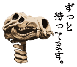 Comedian Jin Katagiri's clay figure. sticker #2595556