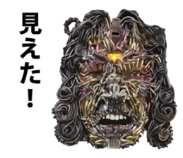 Comedian Jin Katagiri's clay figure. sticker #2595569