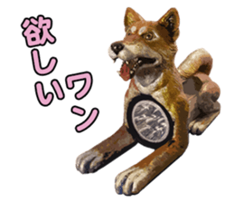 Comedian Jin Katagiri's clay figure. sticker #2595572