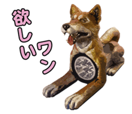 Comedian Jin Katagiri's clay figure. sticker #2595572