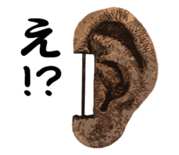 Comedian Jin Katagiri's clay figure. sticker #2595577