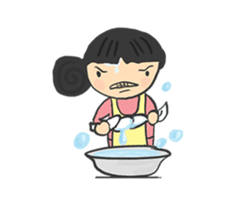 Stickers for typical stay-at-home mom sticker #2595997