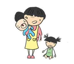 Stickers for typical stay-at-home mom sticker #2596001