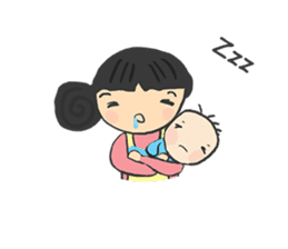 Stickers for typical stay-at-home mom sticker #2596025