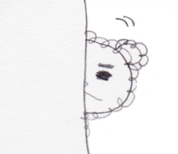 Hairy belly sticker #2596281