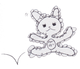 Hairy belly sticker #2596291