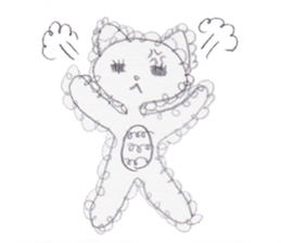 Hairy belly sticker #2596293
