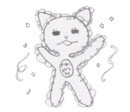 Hairy belly sticker #2596296