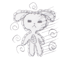 Hairy belly sticker #2596297