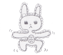 Hairy belly sticker #2596300