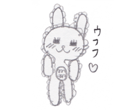 Hairy belly sticker #2596309