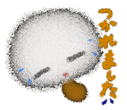 Rei of the cotton wool of the dandelion sticker #2596670