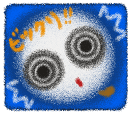 Rei of the cotton wool of the dandelion sticker #2596685