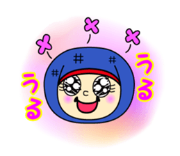 Ninja kun & Sakurako chan by ILoveJapan sticker #2596752