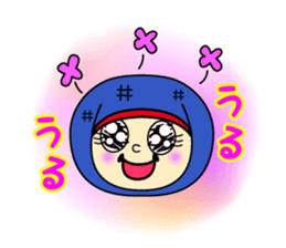 Ninja kun & Sakurako chan by ILoveJapan sticker #2596752