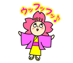 Ninja kun & Sakurako chan by ILoveJapan sticker #2596772