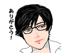 Day-to-day of a man and a woman sticker #2596837