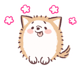 Cotton dog BOON sticker #2597019