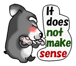 Funky Miniature Schnauzer. ver.English sticker #2597210