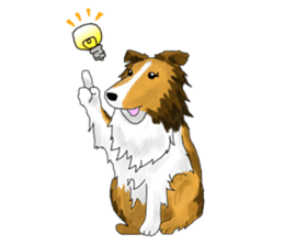 Welcom to the world of dogs! sticker #2597274