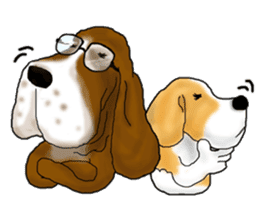 Welcom to the world of dogs! sticker #2597276