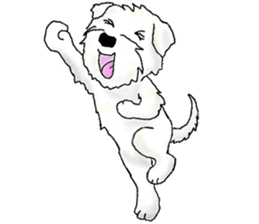 Welcom to the world of dogs! sticker #2597280