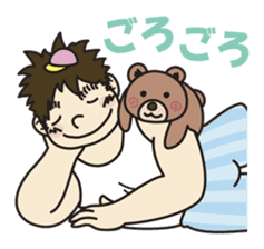 chubbilyboy&bear sticker #2597390