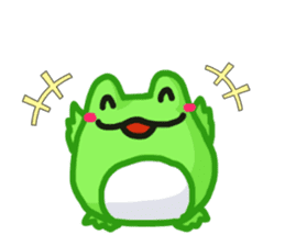 Yan's Frog 2(English version) sticker #2597419