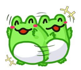 Yan's Frog 2(English version) sticker #2597420