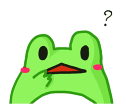 Yan's Frog 2(English version) sticker #2597422