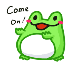 Yan's Frog 2(English version) sticker #2597424