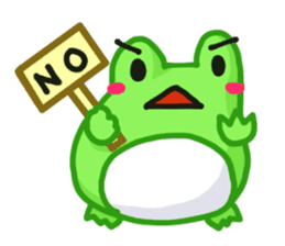 Yan's Frog 2(English version) sticker #2597428