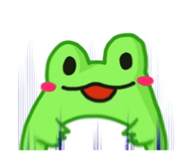 Yan's Frog 2(English version) sticker #2597435