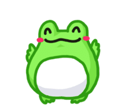 Yan's Frog 2(English version) sticker #2597436