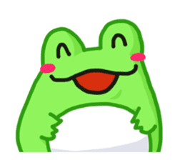 Yan's Frog 2(English version) sticker #2597439