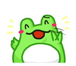 Yan's Frog 2(English version) sticker #2597440