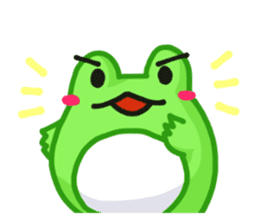 Yan's Frog 2(English version) sticker #2597447