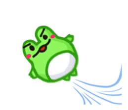 Yan's Frog 2(English version) sticker #2597449