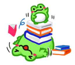 Yan's Frog 2(English version) sticker #2597452