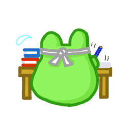 Yan's Frog 2(English version) sticker #2597453