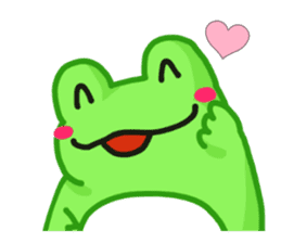 Yan's Frog 2(English version) sticker #2597455