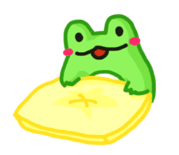 Yan's Frog 2(English version) sticker #2597458