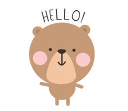 Banji The Bear sticker #2597589