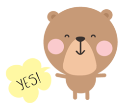Banji The Bear sticker #2597593