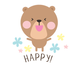 Banji The Bear sticker #2597595