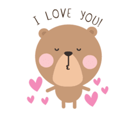 Banji The Bear sticker #2597597