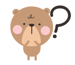 Banji The Bear sticker #2597598