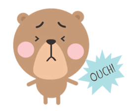 Banji The Bear sticker #2597602