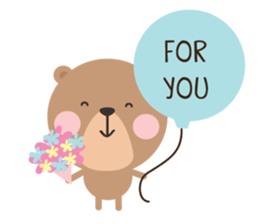 Banji The Bear sticker #2597606
